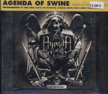 Agenda of Swine - Waves of human Suffering CD