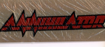 Annihilator - Rotes Logo Rückenaufnäher