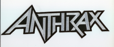 Anthrax - Weisses Logo Rückenaufnäher