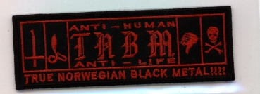 Anti Human /True Norwegian Black Metal Red Patch