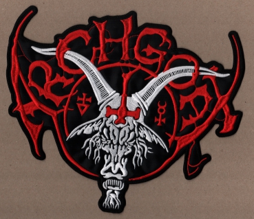 Archgoat - Red White Logo Backpatch