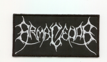 Armagedda - White New Logo Patch