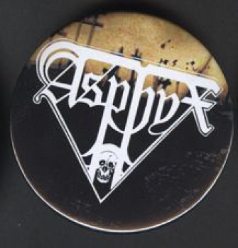 Asphyx - Logo Button 59mm