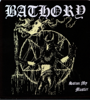 Bathory - Satan my Woven Aufnäher