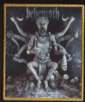 Behemoth - The Apostasy Gold Aufnäher Druck