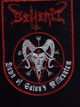 Beherit - Dawn of Satans Millenium Red Shield Patch