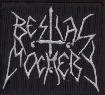Bestial Mockery - Logo Aufnäher