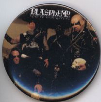Blasphemy - Band Dark Buttons 59 mm