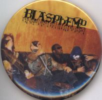 Blasphemy - Band Buttons 59 mm