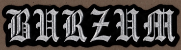 Burzum - Logo 2 Rückenaufnäher