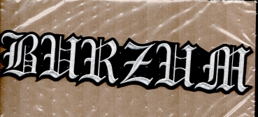 Burzum - Logo Rückenaufnäher