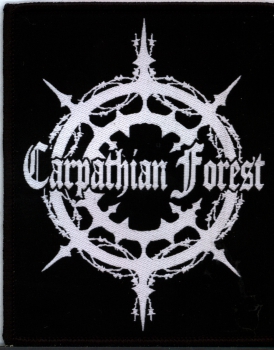 Carpathian Forest - Logo Woven Aufnäher