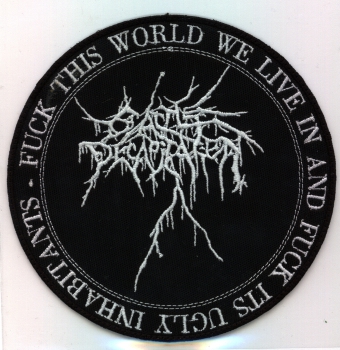 Cattle Decapitation - Fuck this World Round Patch