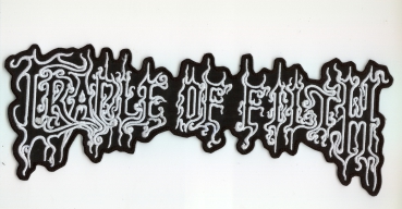 Cradle of Filth - White Logo Backpatch