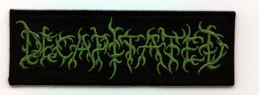 Decapitated - Green Logo Patch