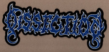 Dissection - Blaues Logo Rückenaufnäher