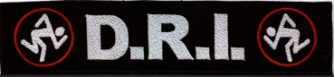 D.R.I. - Logo Stripe Aufnäher