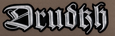 Drudkh - White Logo Backpatch