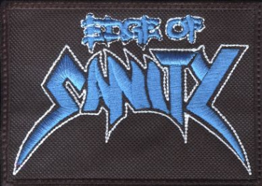 Edge of Sanity - Blue Logo Patch