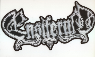 Ensiferum - White Logo Backpatch