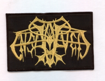 Enslaved - Altes Goldenes Logo Aufnäher