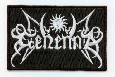 Gehenna - Weisses Logo Aufnäher