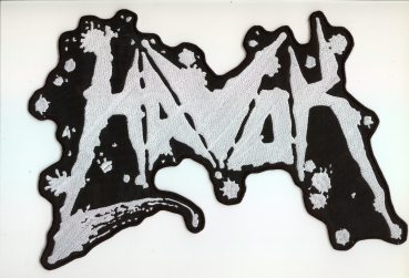 Havok - White Logo Backpatch