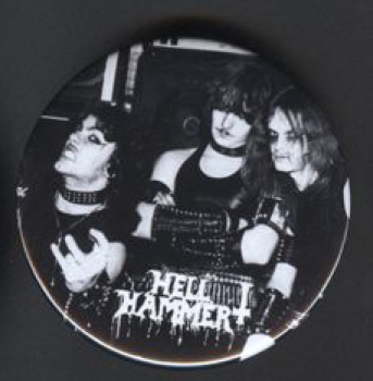 Hellhammer - Logo Button 59mm