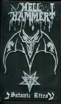 Hellhammer - Satanic Rites Black Patch