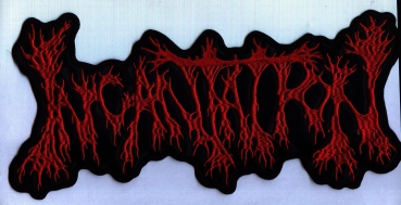 Incantation - Rotes Logo Rückenaufnäher