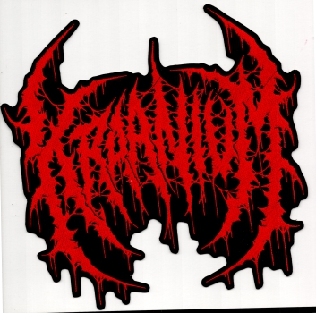 Kraanium - Red Logo Backpatch