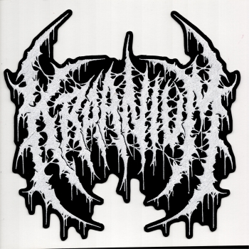 Kraanium - White Logo Backpatch