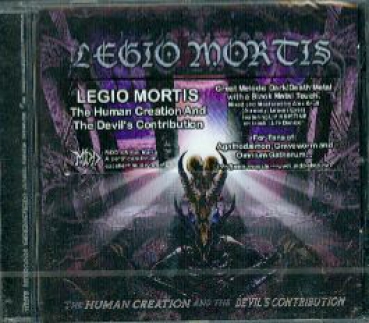 Legio Mortis - The Human Creation and the Devils CD