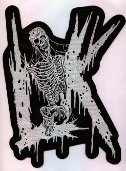 Lik - White Logo Backpatch