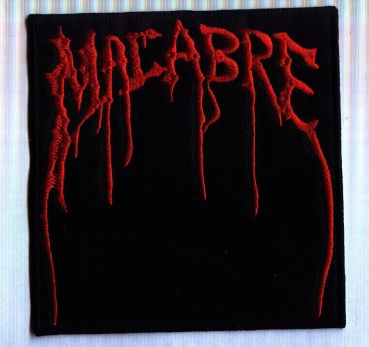 Macabre - Red Old Logo Patch