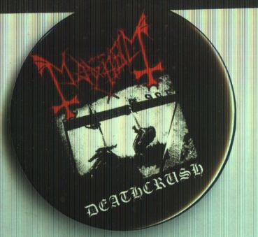 Mayhem - Deathcrush Button 59 mm