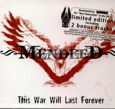 Mendeed -This War Will Last Forever CD