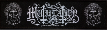 Mutiilation - Logo Stripe Aufnäher