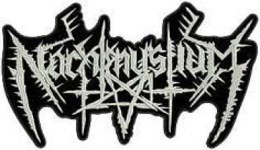 Nachtmystium - Logo Rückenaufnäher