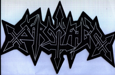 Sarcofago - Logo Rückenaufnäher