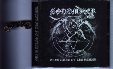 Sodomizer - Grim Tales of the Reaper CD + Pin