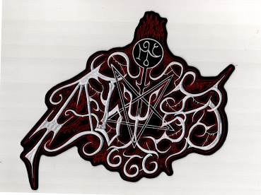 The Abyss - Red White Red Logo Backpatch