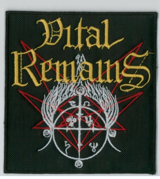 Vital Remains - Farbiger Symbol Aufnäher