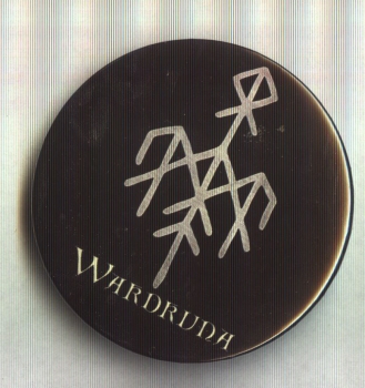 Wardruna - Kvitravn Button 59 mm