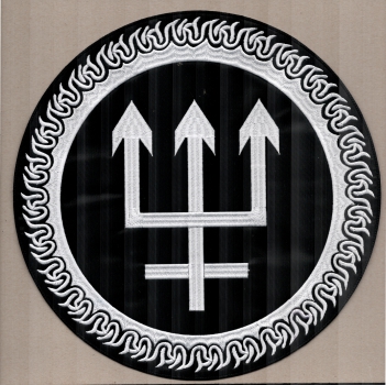 Watain - Dreizack Symbol Rückenaufnäher