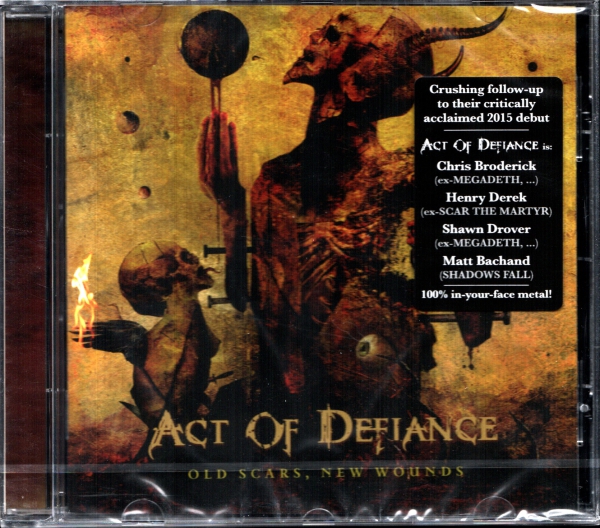 Act of Defiance - Old Scars, New Wounds CD