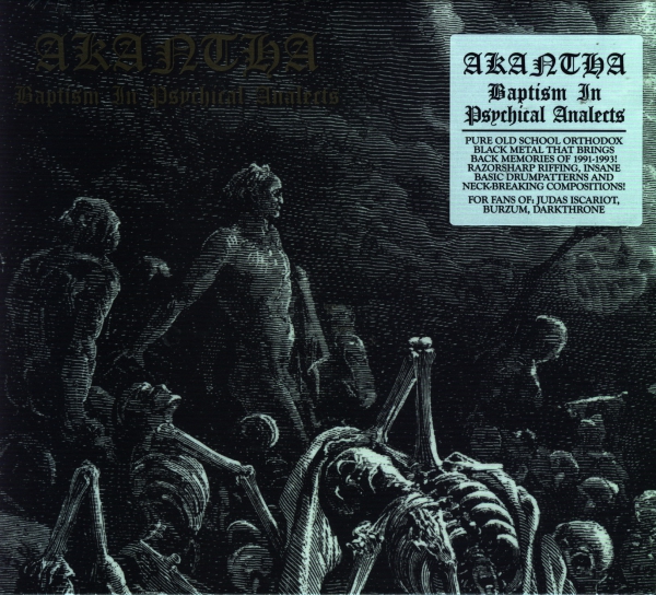 Akantha - Baptism in Psychical Analects Digi CD