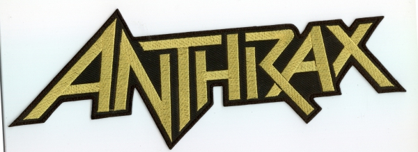 Anthrax - Yellow Logo Backpatch