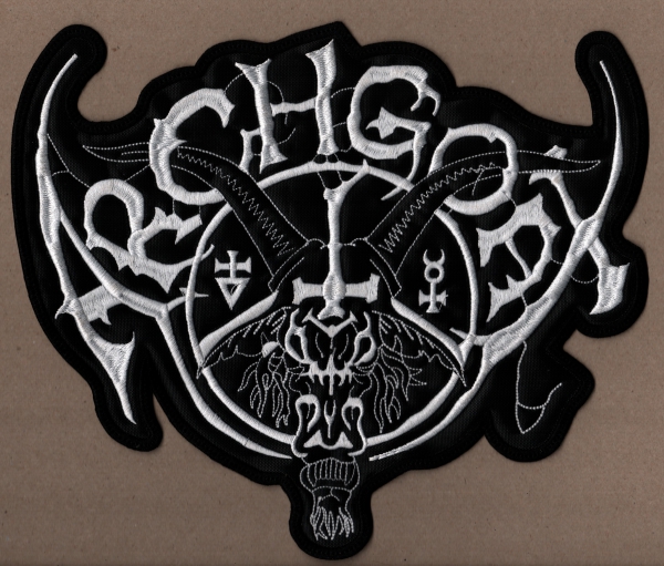 Archgoat - White Logo Backpatch