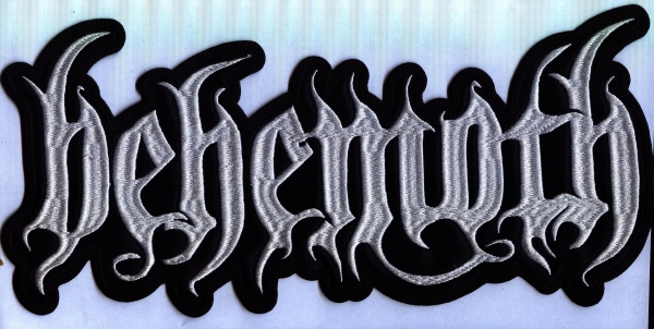 Behemoth - White Logo Backpatch